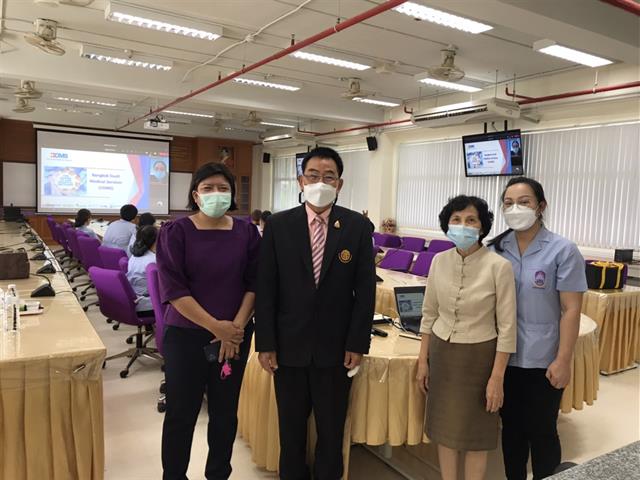 โครงการปัจฉิมนิเทศน์สำหรับผู้เข้าอบรมหลักสูตรประกาศนียบัตรผู้ช่วยพยาบาล