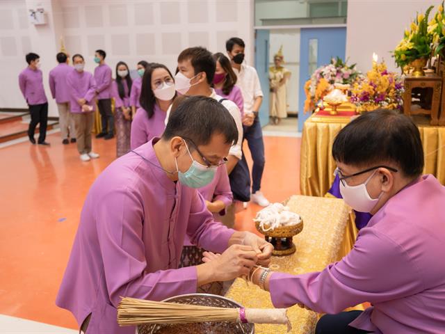 คณะศิลปศาสตร์ ดำจัดพิธีมุทิตาคารวะ แด่ รองศาสตราจารย์ ดร.เปรมวิทย์ วิวัฒนเศรษฐ์ ประธานหลักสูตรศิลปศาสตรมหาบัณฑิต สาขาวิชาภาษาไทย