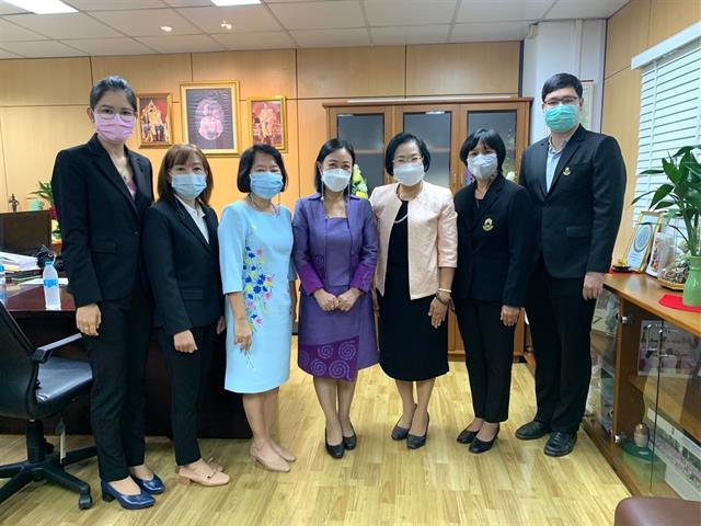 อธิการบดี ม.พะเยา เข้าแสดงความยินดี  คณะผู้บริหารชุดใหม่ สำนักงบประมาณ 