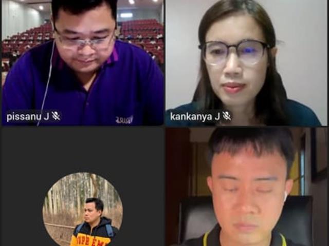 คณะนิติศาสตร์ มหาวิทยาลัยพะเยา จัดกิจกรรม พบปะ พูดคุย แลกเปลี่ยนความคิดเห็นของนิสิต หลักสูตรนิติศาสตรบัณฑิต(โครงการพิเศษ) ผ่าน ms teams