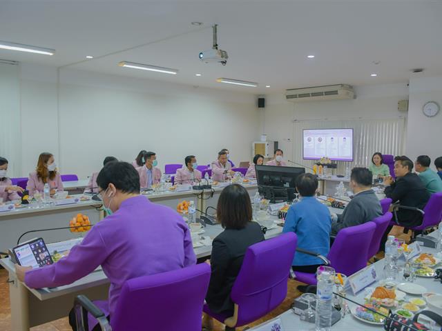 วิทยาลัยการศึกษา ต้อนรับคณะผู้บริหารมหาวิทยาลัยพะเยา เนื่องในกิจกรรมสภากาแฟสัญจร