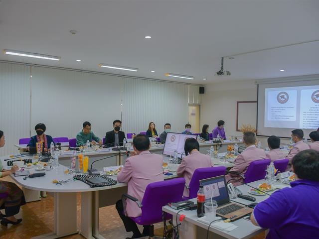 วิทยาลัยการศึกษา ต้อนรับคณะผู้บริหารมหาวิทยาลัยพะเยา เนื่องในกิจกรรมสภากาแฟสัญจร