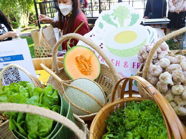 ตลาดสินค้าเกษตร Fresh and Fruit 