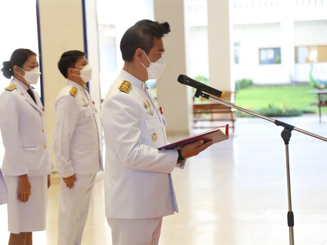 มหาวิทยาลัยพะเยา จัดกิจกรรมเนื่องในวันคล้ายวันพระบรมราชสมภพ  พระบาทสมเด็จพระมหาภูมิพลอดุลยเดชมหาราช บรมนาถบพิตร วันชาติ และวันพ่อแห่งชาติ ๕ ธันวาคม ๒๕๖๔