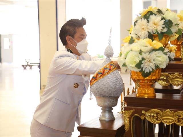 มหาวิทยาลัยพะเยา จัดกิจกรรมเนื่องในวันคล้ายวันพระบรมราชสมภพ  พระบาทสมเด็จพระมหาภูมิพลอดุลยเดชมหาราช บรมนาถบพิตร วันชาติ และวันพ่อแห่งชาติ ๕ ธันวาคม ๒๕๖๔
