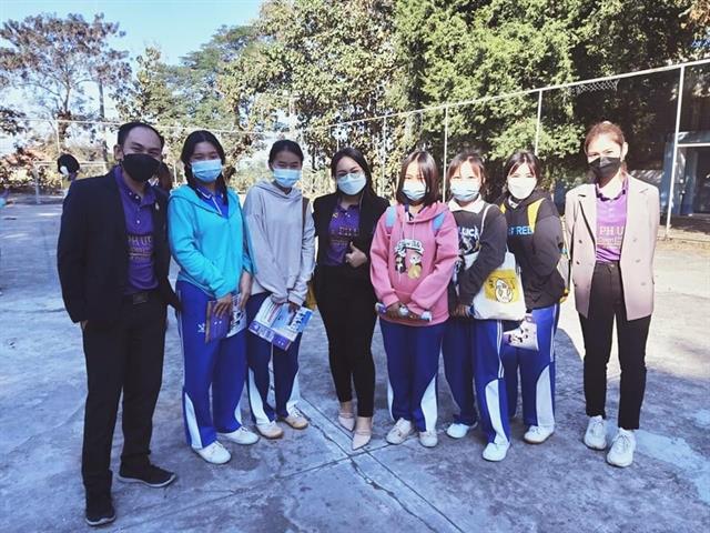กิจกรรมแนะแนวสัญจรการศึกษาต่อในคณะสาธารณสุขศาสตร์ มหาวิทยาลัยพะเยา ประจำปีการศึกษา 2565