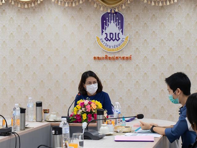 คณะศิลปศาสตร์ให้การต้อนรับกองพัฒนาคุณภาพนิสิตและนิสิตพิการ เพื่อรับทราบข้อมูลและหารือแนวทางการให้ความช่วยเหลือสนับสนุนนิสิต