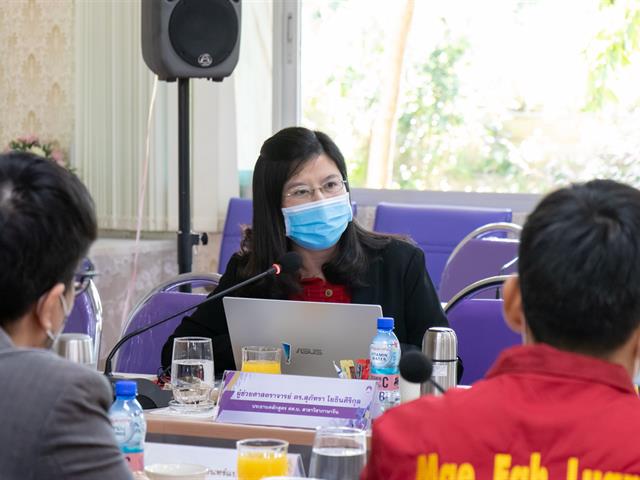 คณะศิลปศาสตร์ ต้อนรับคณะศึกษาดูงานจากสำนักวิชาจีนวิทยา มหาวิทยาลัยแม่ฟ้าหลวง