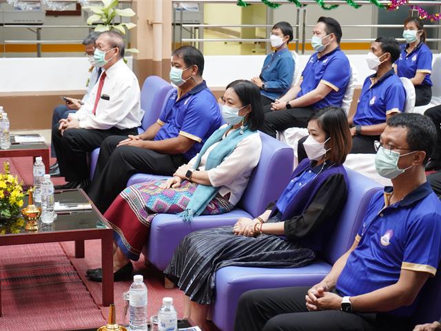 คณะสาธารณสุขศาสตร์ มหาวิทยาลัยพะเยา  จัดพิธีทำบุญเนื่องในวันครบรอบ ๑ ปี วันคล้ายวันสถาปนาและเนื่องในวันขึ้นปีใหม่