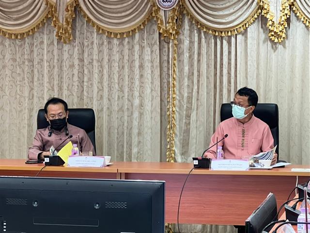 ประชุมชี้แจงเกณฑ์การประเมินและวิธีการประเมินหัวหน้าส่วนงาน ประจำปีงบประมาณ พ.ศ. 2564 