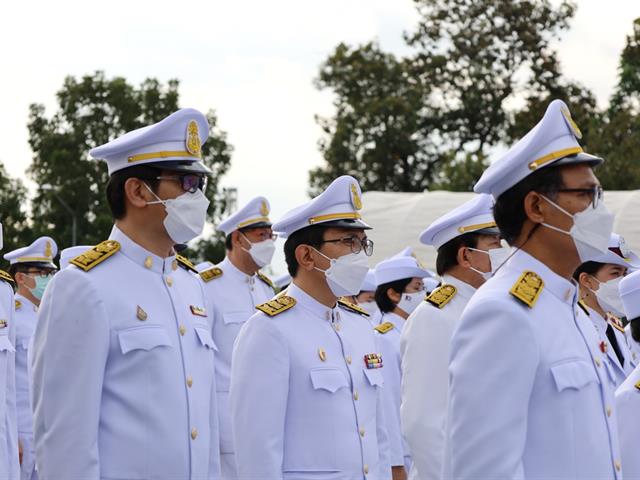 คณะเภสัชศาสตร์ เข้าร่วมในพิธีวางพานพุ่มวันยุทธหัตถีสมเด็จพระนเรศวรมหาราช