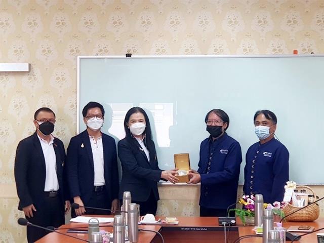 มหาวิทยาลัยพะเยา ต้อนรับ มหาวิทยาลัยแม่ฟ้าหลวง  แลกเปลี่ยนเรียนรู้การเตรียมความพร้อมก่อสร้างอาคารศูนย์สัตว์ทดลอง
