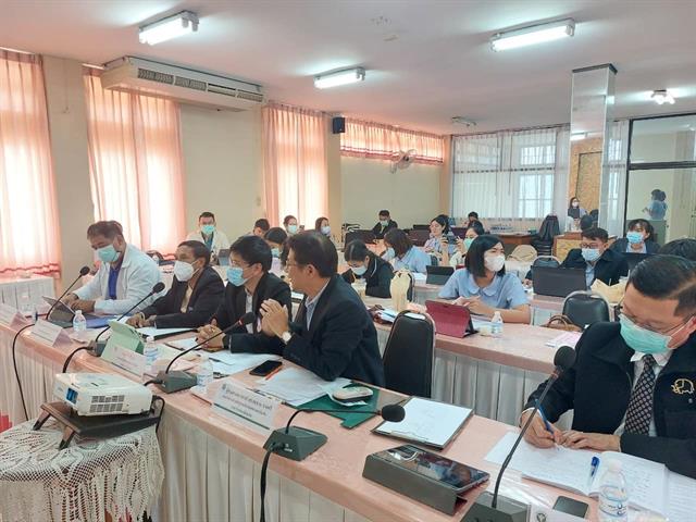  โครงการพัฒนางานวิจัยและนวัตกรรมด้านสุขภาพ ให้กับสำนักงาน สาธารณสุขอำเภอทุ่งเสลี่ยม