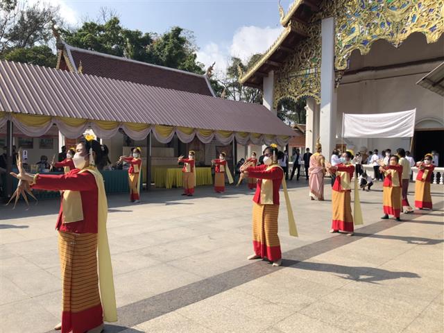 วิทยาลัยการศึกษา ร่วมกิจกรรม ตานข้าวใหม่ใส่บาตรหลวง ประจำปี ๒๕๖๕ "กว๊านพะเยาสายน้ำแห่งชีวิต ตานข้าวทิพย์พระเจ้าตนหลวง"