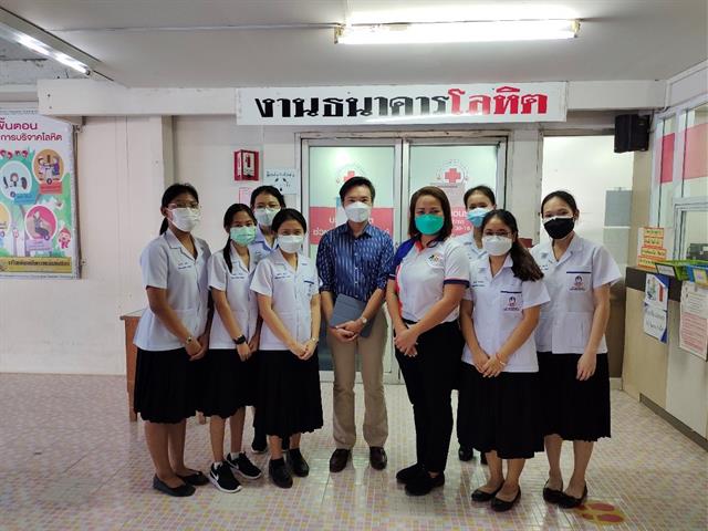 คณะสหเวชศาสตร์ มหาวิทยาลัยพะเยา รับบริจาคโลหิต