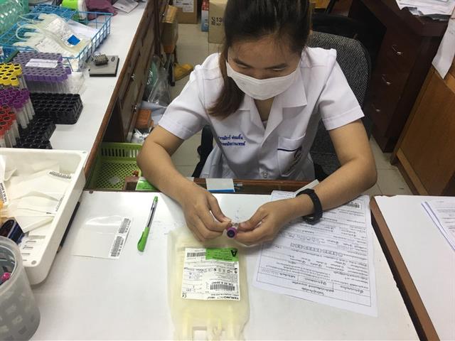 คณะสหเวชศาสตร์ มหาวิทยาลัยพะเยา รับบริจาคโลหิต