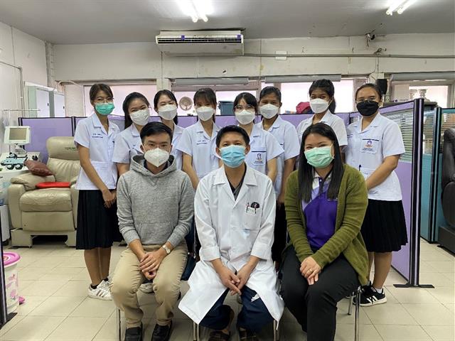 คณะสหเวชศาสตร์ มหาวิทยาลัยพะเยา รับบริจาคโลหิต