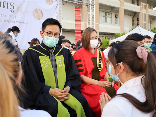 สโมสรนิสิตคณะเภสัชศาสตร์ มหาวิทยาลัยพะเยา จัดงานพิธีไหว้ครู คณะเภสัชศาสตร์ ประจำปีการศึกษา 2565