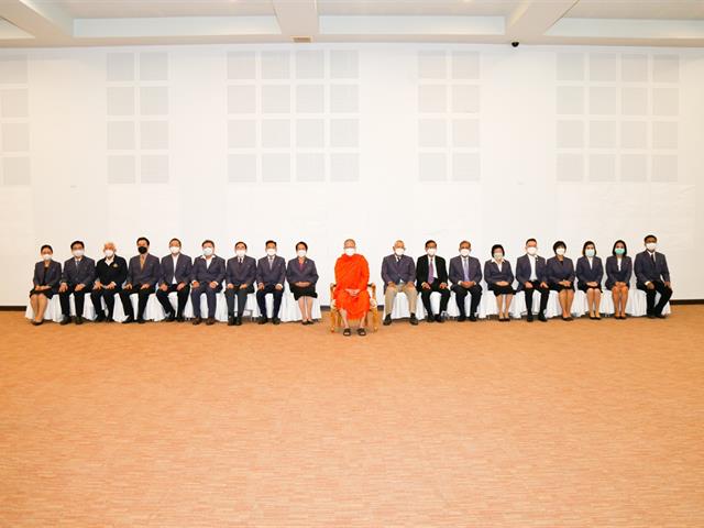 พิธีแสดงมุทิตาจิต แด่ พระเมธีวชิโรดม (วุฒิชัย วชิรเมธี) ในโอกาส มหาวิทยาลัยพะเยาถวายปริญญาการศึกษาดุษฎีบัณฑิตกิตติมศักดิ์