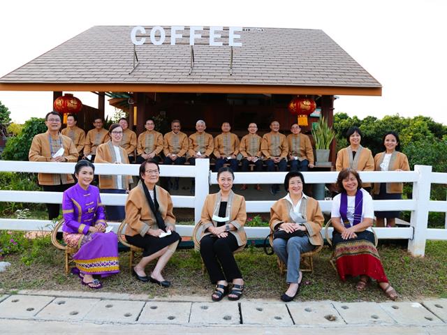 การประชุมสภามหาวิทยาลัยพะเยา พร้อมเยี่ยมชุมโครงการ Cultural Mapping of Phayao ชุมชนกาดหล่ายต้า