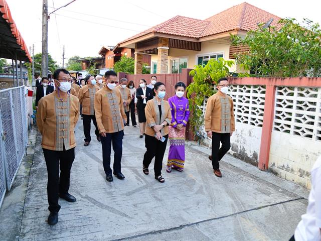 การประชุมสภามหาวิทยาลัยพะเยา พร้อมเยี่ยมชุมโครงการ Cultural Mapping of Phayao ชุมชนกาดหล่ายต้า