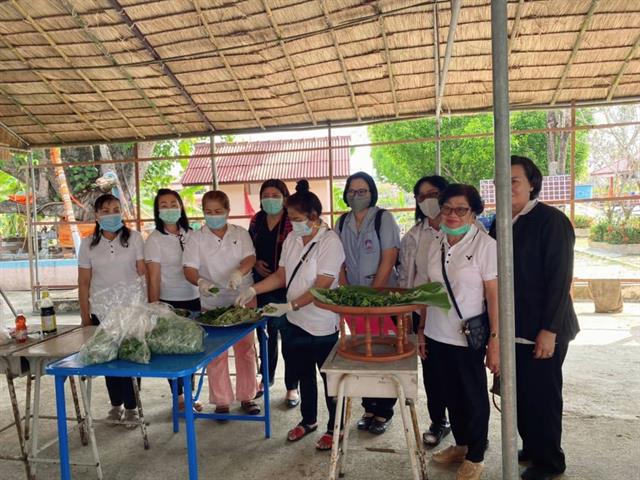 วิทยากรบริการวิชาการโครงการบริโภคปลอดภัยโดยใช้สมุนไพรพื้นบ้านเพื่อสูงอายุและสมุนไพรพื้นบ้านช่วยต้าน covid 19