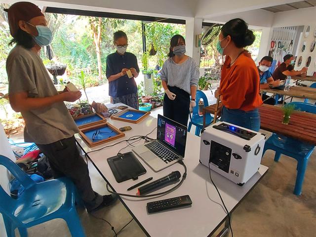 ออกแบบอัตลักษณ์ข้อมูลภาพดิจิตัลและเทมเพลตสำเร็จรูป