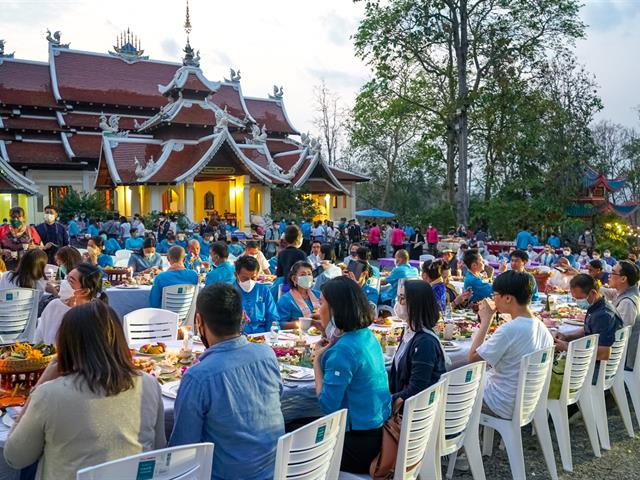 มหาวิทยาลัยพะเยาร่วมงาน “ตามรอยสองจันทร์ สานฝันดอยบุษราคัม”  เฉลิมพระเกียรติ สมเด็จพระนางเจ้าสิริกิติ์พระบรมราชินีนาถพระบรมราชชนนีพันปีหลวง