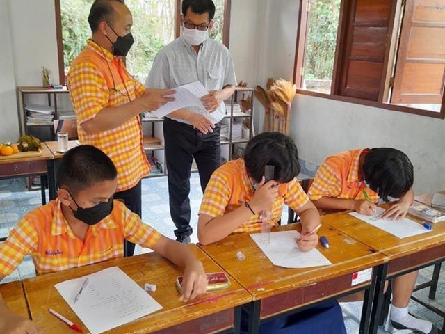 คณะศิลปศาสตร์ ดำเนินโครงการพัฒนาคุณภาพการศึกษาและการพัฒนาท้องถิ่น โดยมีสถาบันอุดมศึกษาเป็นพี่เลี้ยง ประจำปีการศึกษา 2564