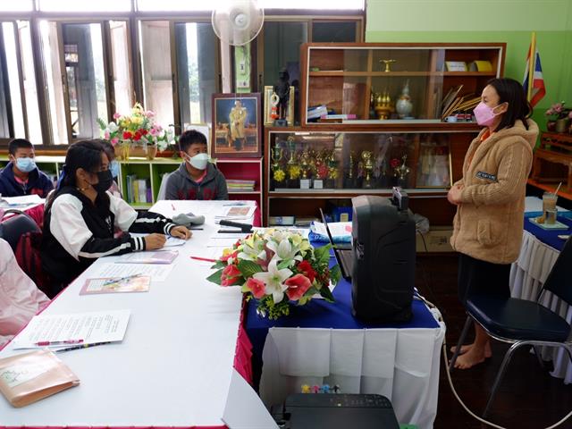 คณะศิลปศาสตร์ ดำเนินโครงการพัฒนาคุณภาพการศึกษาและการพัฒนาท้องถิ่น โดยมีสถาบันอุดมศึกษาเป็นพี่เลี้ยง ประจำปีการศึกษา 2564