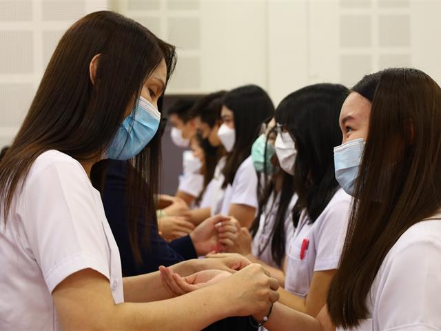 งานคุณภาพนิสิตและบูรณาการพันธกิจกับชุมชน  สโมสรนิสิตคณะเภสัชศาสตร์ มหาวิทยาลัยพะเยา