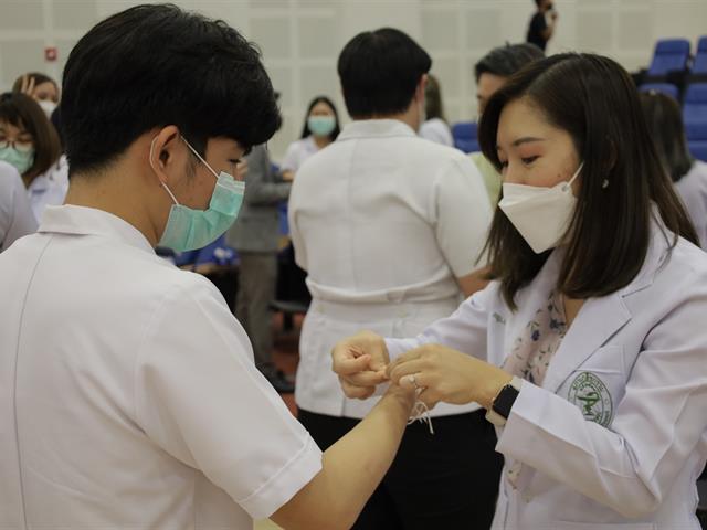 งานคุณภาพนิสิตและบูรณาการพันธกิจกับชุมชน  สโมสรนิสิตคณะเภสัชศาสตร์ มหาวิทยาลัยพะเยา