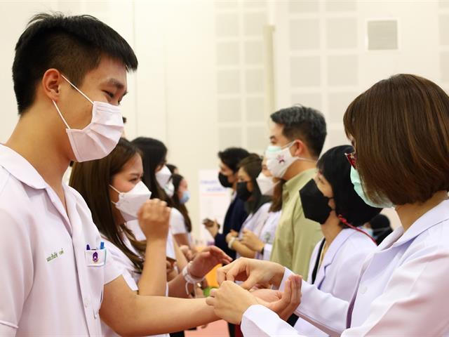 งานคุณภาพนิสิตและบูรณาการพันธกิจกับชุมชน  สโมสรนิสิตคณะเภสัชศาสตร์ มหาวิทยาลัยพะเยา