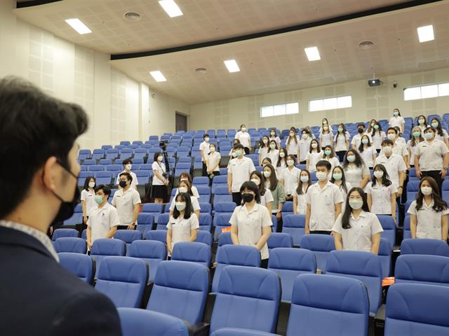 งานคุณภาพนิสิตและบูรณาการพันธกิจกับชุมชน  สโมสรนิสิตคณะเภสัชศาสตร์ มหาวิทยาลัยพะเยา