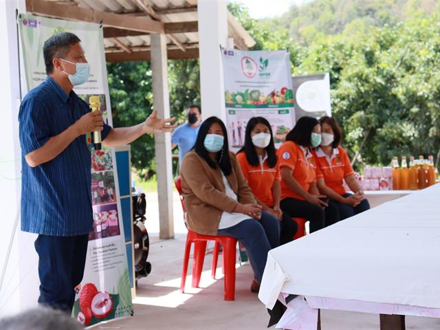 คณะเกษตรศาสตร์และทรัพยากรธรรมชาติ มหาวิทยาลัยพะเยา ลงพื้นที่ติดตามโครงการ "บริหารจัดการควบคุมแมลงศัตรูพืชลิ้นจี่และการเพิ่มมูลค่าสินค้าเกษตรแปรรูปและผลิตภัณฑ์ กลุ่มอนุรักษ์ผลิตลิ้นจี่คุณภาพ ห้วยป่ากล้วย"