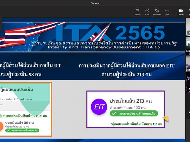 คณะศิลปศาสตร์จัดการประชุมบุคลากรคณะศิลปศาสตร์ ครั้งที่ 1/2565 ในรูปแบบออนไลน์