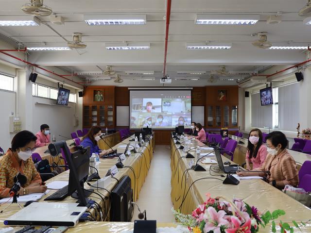 คณะกรรมการตรวจเยี่ยมและประเมินสถาบันการศึกษา จากสภาการพยาบาล ณ ห้องประชุม 1 คณะพยาบาลศาสตร์ มหาวิทยาลัยพะเยา