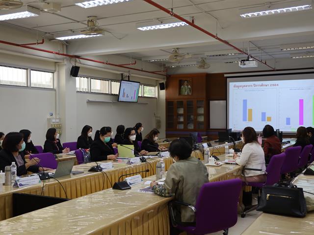 คณะกรรมการตรวจเยี่ยมและประเมินสถาบันการศึกษา จากสภาการพยาบาล ณ ห้องประชุม 1 คณะพยาบาลศาสตร์ มหาวิทยาลัยพะเยา