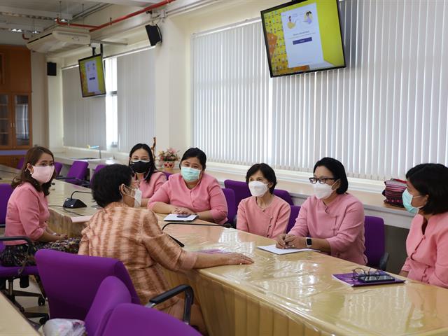 คณะกรรมการตรวจเยี่ยมและประเมินสถาบันการศึกษา จากสภาการพยาบาล ณ ห้องประชุม 1 คณะพยาบาลศาสตร์ มหาวิทยาลัยพะเยา