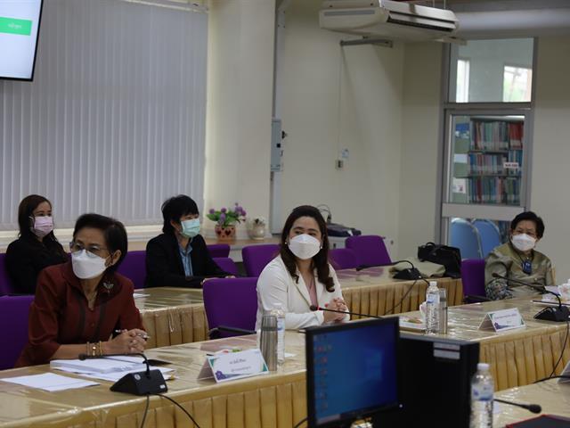 คณะกรรมการตรวจเยี่ยมและประเมินสถาบันการศึกษา จากสภาการพยาบาล ณ ห้องประชุม 1 คณะพยาบาลศาสตร์ มหาวิทยาลัยพะเยา