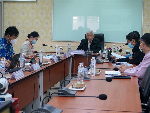 มหาวิทยาลัยพะเยา จัดการประชุมปรึกษาหารือการบริหารจัดการน้ำ  ให้เพียงพอต่อการอุปโภคบริโภคภายในมหาวิทยาลัยและชุมชนในช่วงฤดูแล้ง