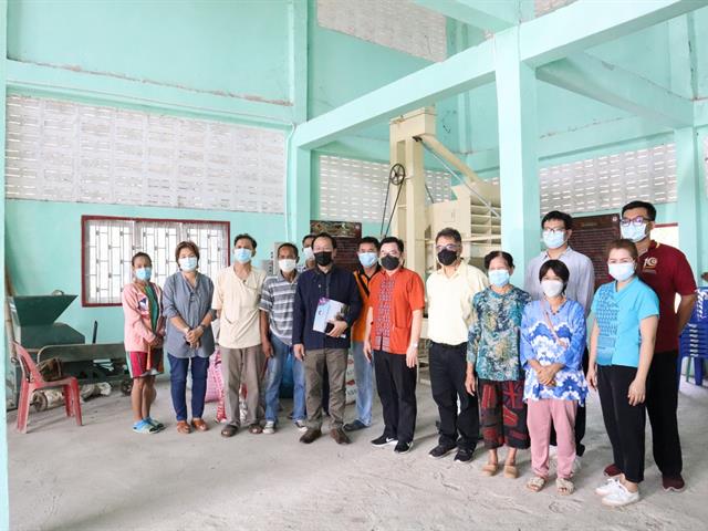 โครงการการพัฒนาประสิทธิภาพการผลิตสำหรับกระบวนการคัดเมล็ดพันธุ์ข้าว