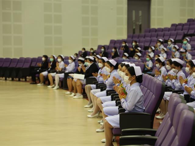 โครงการปัจฉิมนิเทศและพิธีสำเร็จการศึกษา ให้กับนิสิตชั้นปีที่ 4 ประจำปีการศึกษา 2564