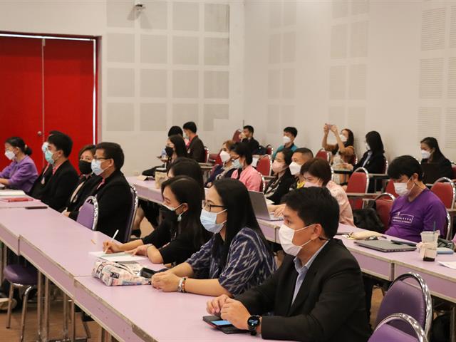 อบรมเชิงปฏิบัติการ กองแผนงาน
