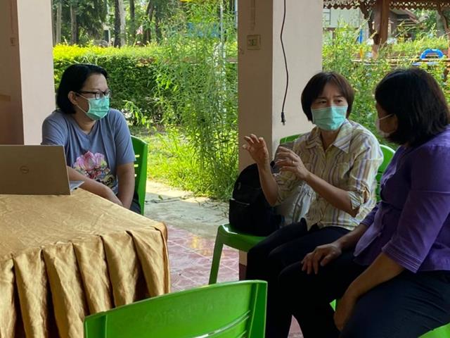 การประชุมพัฒนาศักยภาพแกนนำหมู่บ้านเพื่อหารูปแบบการดูแลกลุ่มเปราะบางทางสังคมในพื้นที่ตำบลแม่ใส