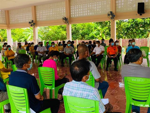 การประชุมพัฒนาศักยภาพแกนนำหมู่บ้านเพื่อหารูปแบบการดูแลกลุ่มเปราะบางทางสังคมในพื้นที่ตำบลแม่ใส
