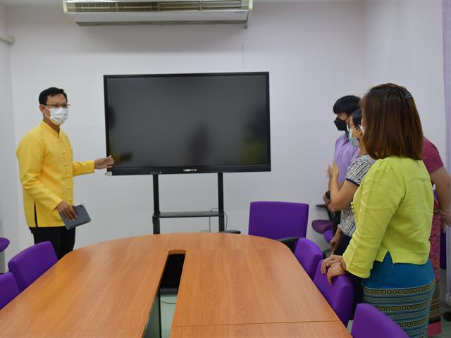 วิทยาลัยการศึกษา เตรียมความพร้อมห้องเรียนระดับบัณฑิตศึกษา และสื่อโสตทัศนูปกรณ์ก่อนเปิดภาคการศึกษาต้น ปีการศึกษา 2565