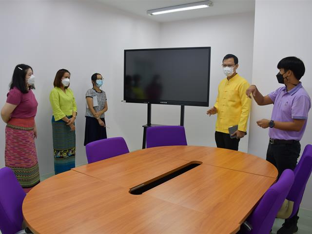 วิทยาลัยการศึกษา เตรียมความพร้อมห้องเรียนระดับบัณฑิตศึกษา และสื่อโสตทัศนูปกรณ์ก่อนเปิดภาคการศึกษาต้น ปีการศึกษา 2565
