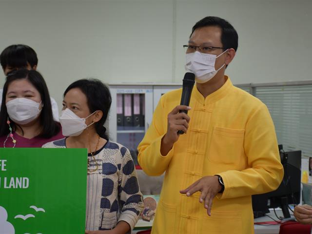 วิทยาลัยการศึกษา ร่วมรณรงค์การดำเนินงานภายในสำนักงานที่เป็นมิตรกับสิ่งแวดล้อม สู่การเป็นมหาวิทยาลัยต้นแบบในการสร้างความยั่งยืน (Super KPI)