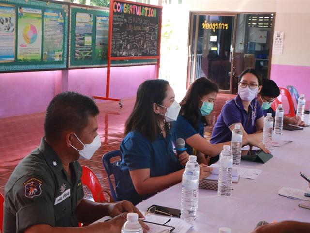 คณะสาธารณสุขศาสตร์ ร่วมกับคณะแพทยศาสตร์ ลงพื้นที่ดำเนินการสำรวจปัญหาสุขภาพเบื้องต้น